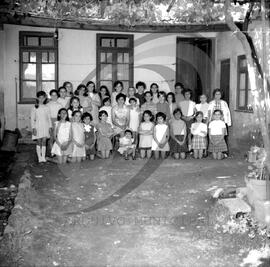 Retrato de professores e alunos