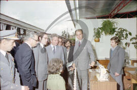 Visita oficial do Presidente da República, António dos Santos Ramalho Eanes, à Lacti 80