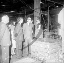 Visita oficial do Presidente da República, António dos Santos Ramalho Eanes, e da Primeira-Dama a Vale de Cambra