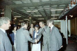 Visita oficial do Presidente da República, António dos Santos Ramalho Eanes, à Lacti 80