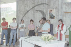 Cerimónia religiosa na Escola Secundária de Vale de Cambra
