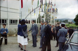 Visita oficial do Presidente da República, António dos Santos Ramalho Eanes, à Lacti 80