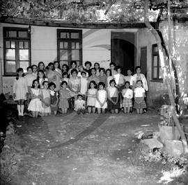 Retrato de professores e alunos