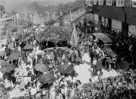 Homenagem ao Comendador Luiz Bernardo de Almeida em dia festivo na Quinta Progresso