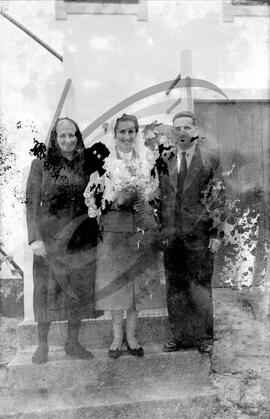 Casamento de Avelino de Pinho e Maria Adélia de Pinho Vasconcelos