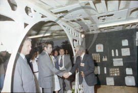 Visita oficial do Presidente da República, António dos Santos Ramalho Eanes, à Lacti 80