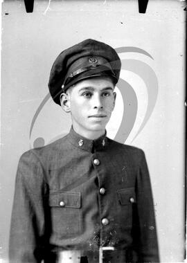 Retrato de membro da Banda de Música de Vale de Cambra