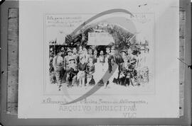 Festa para o monumento aos mortos da Grande Guerra