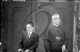 Retrato de padre e aluno