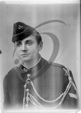 Retrato de bombeiro