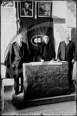 Reunião de lavradores na Casa do Povo