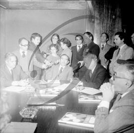 Visita oficial do Presidente da República, António dos Santos Ramalho Eanes, e da Primeira-Dama a Vale de Cambra