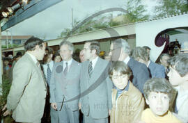 Visita oficial do Presidente da República, António dos Santos Ramalho Eanes, à Lacti 80