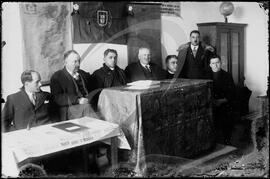 Reunião de lavradores na Casa do Povo