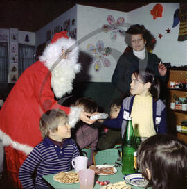 Festa de natal na Escola primária de Pinheiro Manso