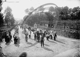 Cortejo fúnebre de Anna Horvatt de Almeida