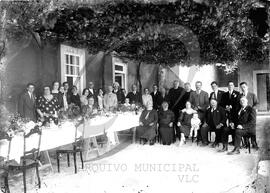 Almoço festivo na casa do Sr. Campos