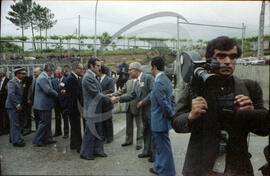 Visita oficial do Presidente da República, António dos Santos Ramalho Eanes, à Lacti 80