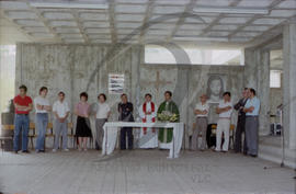 Cerimónia religiosa na Escola Secundária de Vale de Cambra