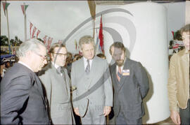 Visita oficial do Presidente da República, António dos Santos Ramalho Eanes, à Lacti 80