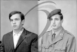 Retrato de militar com homem