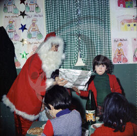 Festa de natal na Escola primária de Pinheiro Manso
