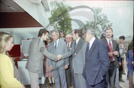 Visita oficial do Presidente da República, António dos Santos Ramalho Eanes, à Lacti 80