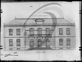Edifício, alçado principal