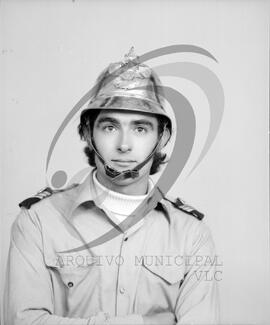 Retrato de bombeiro