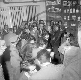 Visita oficial do Presidente da República, António dos Santos Ramalho Eanes, e da Primeira-Dama a Vale de Cambra