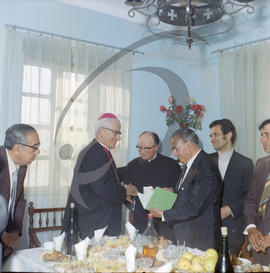 Visita do Bispo da Diocese do Porto, D. António Ferreira Gomes, a Chave