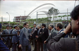 Visita oficial do Presidente da República, António dos Santos Ramalho Eanes, à Lacti 80
