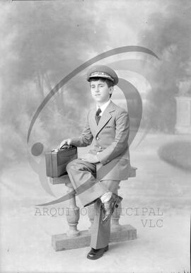 Retrato de membro da Banda de Música de Vale de Cambra