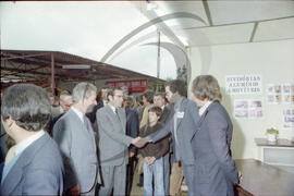 Visita oficial do Presidente da República, António dos Santos Ramalho Eanes, à Lacti 80