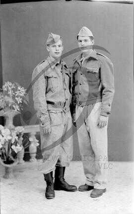 Retrato de militares