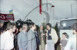 Visita oficial do Presidente da República, António dos Santos Ramalho Eanes, à Lacti 80