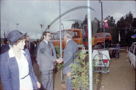 Visita oficial do Presidente da República, António dos Santos Ramalho Eanes, à Lacti 80