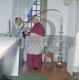 Visita do Bispo da Diocese do Porto, D. António Ferreira Gomes, a Chave