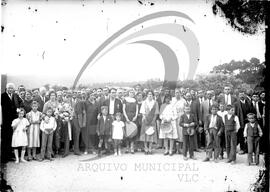 Festa de homenagem ao Comendador António de Almeida Pinho de visita a Portugal