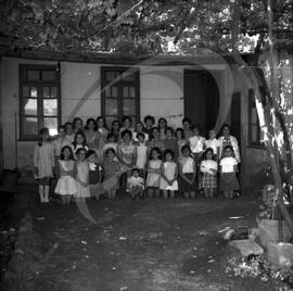Retrato de professores e alunos